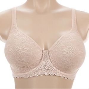 Wacoal Soft Sense Bra Underwire Convertible Straps Unlined 34DDD 34F 3D